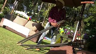 Young hottie fucked by bbc in cowgirl position