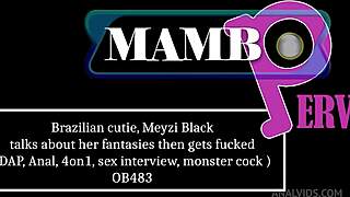 Meyzi Black Shares Fantasies Then Gets Emotional Anal Fuck
