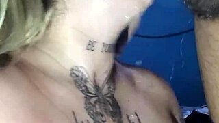 She enjoys mouth and ass as she cums