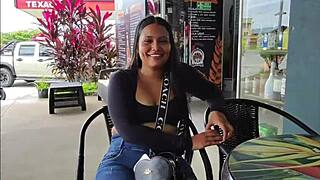 Too risky! Want me to fuck you in public?