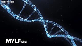 step-grandson can't resist his hot step-nana's naughty solo show, caught spying.