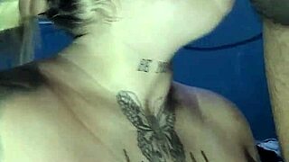 She enjoys mouth and ass as she cums