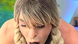 My real-life wife, a 10/10 Swedish blonde smokeshow, watches porn