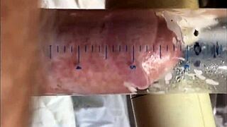 soft cock cums after vibrator stimulation