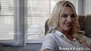 Muscular Derrick Pierce Drilled His Big Cock In And Out Into The Wet Pussy Of Blonde Kenna James