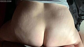 Sexy BBW bends over throwing back that big fat ass in hardcore doggystyle