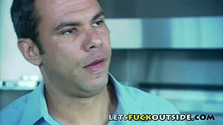 Country Couple Says 'Let's Fuck Outside' and Does It in Public with Big Cocks