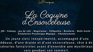 La Coquine Densorceleuse Guides You To Orgasm In French ASMR Fantasy 😈💦