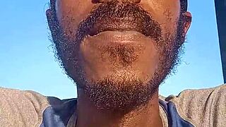 Pretty Brunette with Brown Eyes in Room