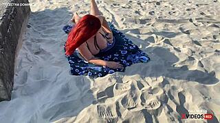 look what this brazilian prostitute did on the beach