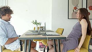 my horny neighbor screamed for big cock fucking in a dirty quickie