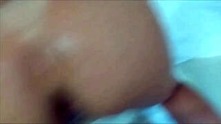 Mature Woman Screams During Anal Creampie in Bedroom