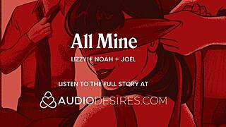 Blindfolded Wife Surprises with DP and Cum Swallow