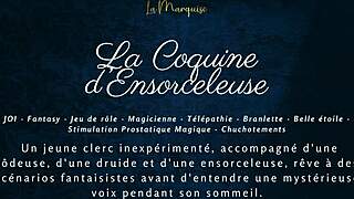 La Coquine Densorceleuse Guides You To Orgasm In French ASMR Fantasy 😈💦