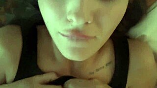 Big ass step sis gets stuck under the table, and her step brother fucks her doggy POV.