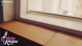 You watch your neighbour in the shower.