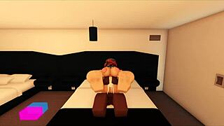 Slut gets blacked, deepthroating big cock rough 😈