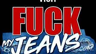 Tattooed Blonde Babe in Casual Outfit