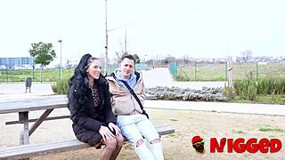 Vampirosa and her cuckold boyfriend agree to fuck with a black