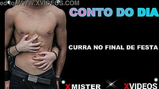 Brazilian babe fucks hard at the party end, so intense!