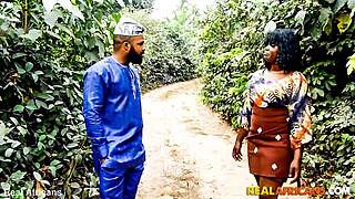 AFRICAN STUD EXPLORES BLACK BUSH QUICKLY