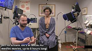 Black Neighbor Spreads Shaved Pussy Backstage