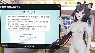 Naked Vtuber Explains Pendulum Amplitude And Tacoma Bridge Collapse!