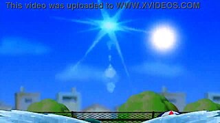 Oh man, Hatsune Miku goes full nude in this Project Diva mod with her big tits goddess vibe 😍