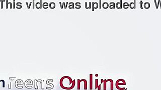 British 18 Year Old Gives Handjob In Foreplay