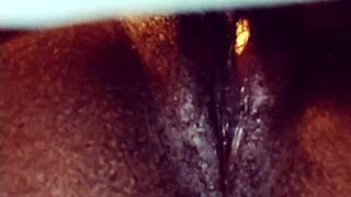 Panties Lovers Up Close Ebony Pussy Licking Orgasm