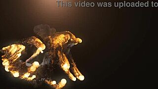 Nina rotti rides an 11-inch dildo passionately