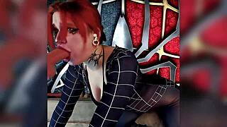 Sensual Orgasm From Beautiful Red-Haired Cosplayer With Dirty Talk
