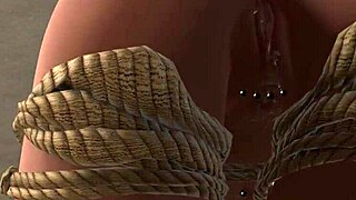 big breast bald bdsm slave sucks a small 18+ cucks cock and pisses from behind