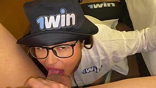 Slothy blowjob from that colombian bitch with big tits 😏