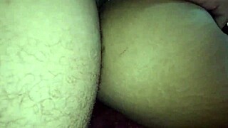 Feeling the excitement of her 18th birthday with first double penetration and cum in mouth