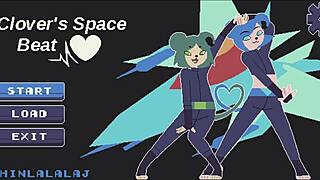 clovers space beat shows gay rats dancing and fucking wildly in space