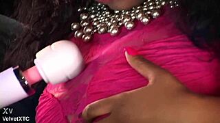 a pretty teen babe discovers magic vibrations in her introduction