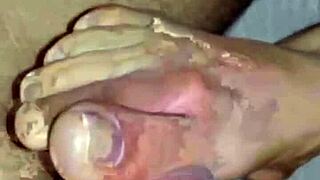 18 Years Virgin Stepsister Experiences Deepthroat And Footjob In Homemade Fetish
