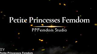 I love how Kira and Sofi switch facesitting on me in white and black jeans during this double fullweight domination session