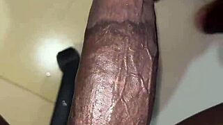 Stocking and deep throating my sextoy like a slave till it gets nasty