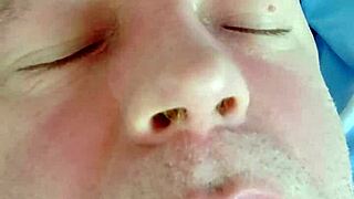 watch this cute german amateur reach orgasm with tongue on her beautiful face close up