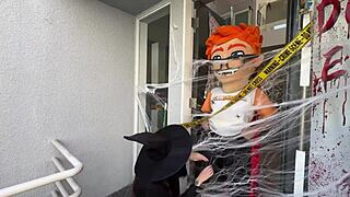 Broomsticks Chloe Foxxe Rides Monster Cock For Cumshot