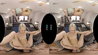 Vrhush Zoe Sparx has her ass filled with cum