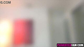 Hey, my step sister is super hot, I spied on her pussy and blowjob with monster cock at christmas