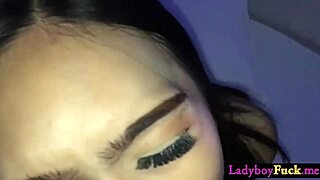Watch Horny Ladyboy Emmy Suck Hard Cock Then Get Ass Fucked!