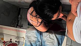 married housewife makes client hard