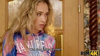 rim4k stranger licks ass in a game with big fake tits 😋