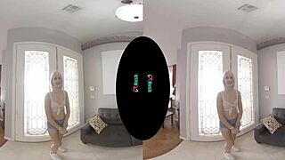 Vrhush Zoe Sparx has her ass filled with cum