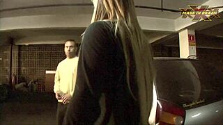 Valet Fucks Blonde Latina's Big Ass Publicly In Front Of Cuckold