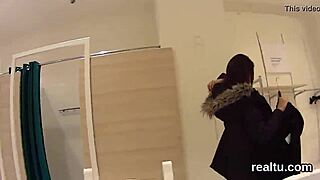 Charming Czech girl teased in the mall, then penetrated in POV